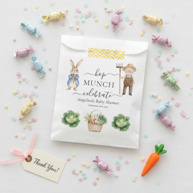 Peter Rabbit Veggies Mr McGreggor Garden Party Favour Bags (Creator Uploaded)