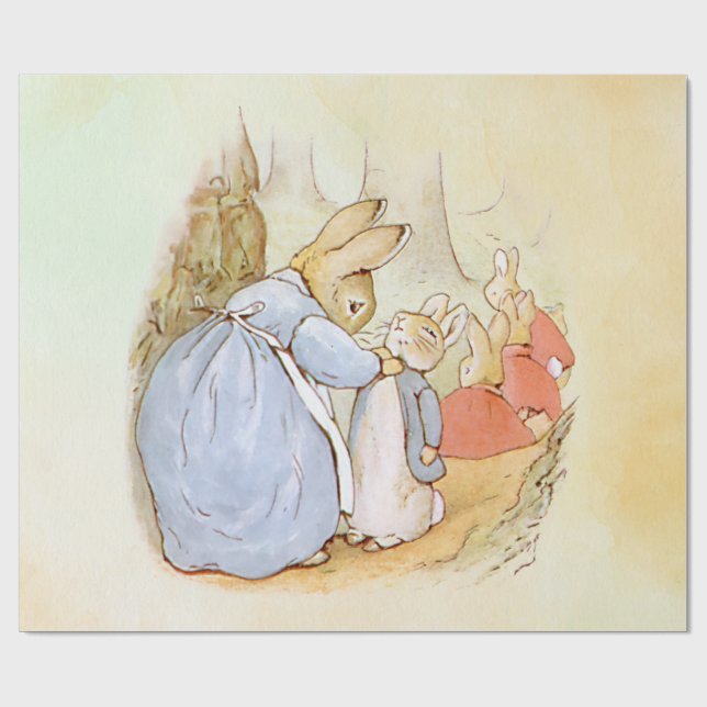 Peter Rabbit Wrapping Paper (Flat)