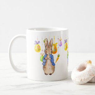 Peter the Easter Rabbit Easter Eggs Coffee Mug