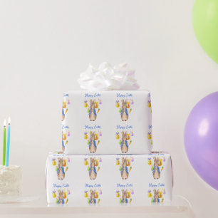 Peter the Easter Rabbit Easter Eggs  Wrapping Paper