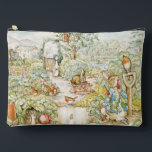 Peter the rabbit  accessory pouch<br><div class="desc">Peter the rabbit in Mr. Mc Gregor's vegetable garden.</div>