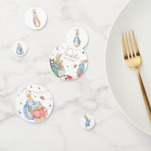 Peter the Rabbit and Family Baby Shower  Confetti