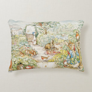 Peter the Rabbit and Jemima Puddleduck   Decorative Cushion