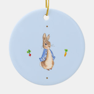Peter the Rabbit Ceramic Tree Decoration
