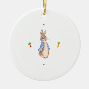 Peter the Rabbit Ceramic Tree Decoration