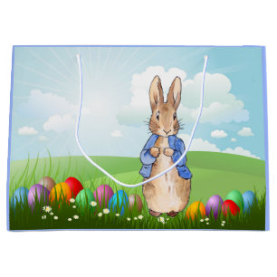 Peter the Rabbit Easter Bunny Rabbit  Large Gift Bag