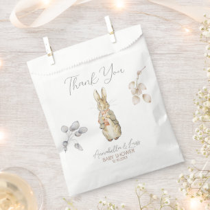 Peter the Rabbit Fall Autumn Winter Baby Shower Favour Bags