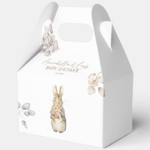 Peter the Rabbit Fall Autumn Winter Baby Shower Favour Box