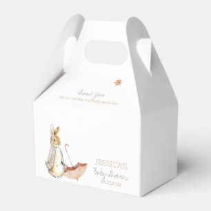 Peter the Rabbit Fall Autumn Winter Baby Shower Favour Box