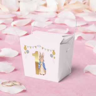 Peter the Rabbit First Birthday Favour Box