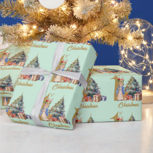 Peter the Rabbit First Christmas Wrapping Paper