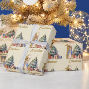 Peter the Rabbit First Christmas Wrapping Paper
