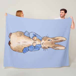 Peter the Rabbit  Fleece Blanket