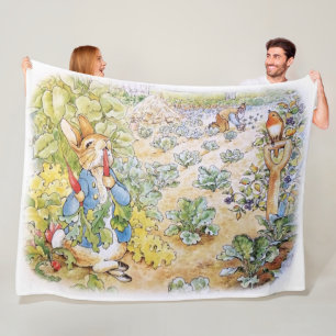 Peter the Rabbit   Fleece Blanket