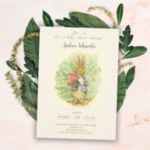 Peter the Rabbit Garden Baby Shower