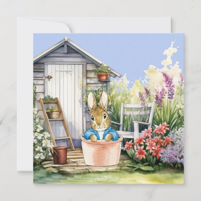 Peter the Rabbit Garden Shed (Front)