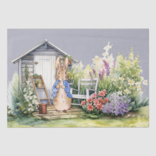 Peter the Rabbit Garden Shed Tissue Paper