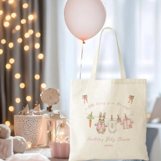 Peter the Rabbit Girl Clothesline Tote Bag