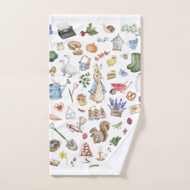 Peter the Rabbit Hand Towel (Hand Towel)