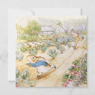 Peter the Rabbit in Mr Mc Gregor's Garden      Invitation
