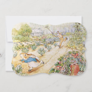 Peter the Rabbit in Mr Mc Gregor's Garden   Invitation