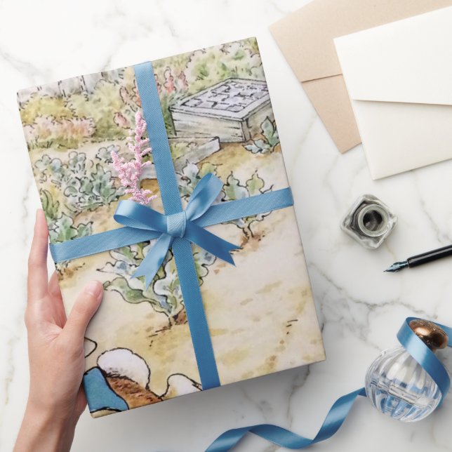Peter the Rabbit in Mr Mc Gregor's Garden  Wrapping Paper (Gifting)