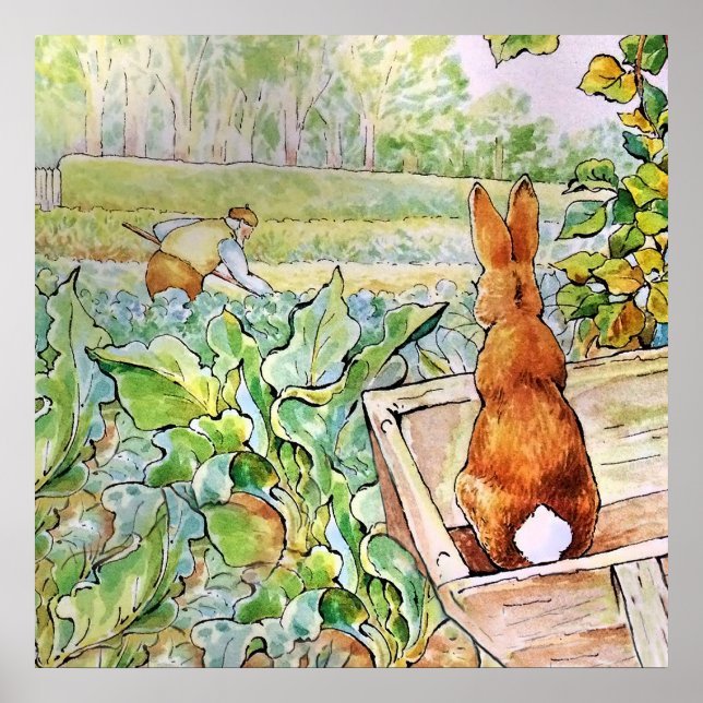 Peter the Rabbit in Mr. Mc Gregor's Vegie Garden   Poster (Front)
