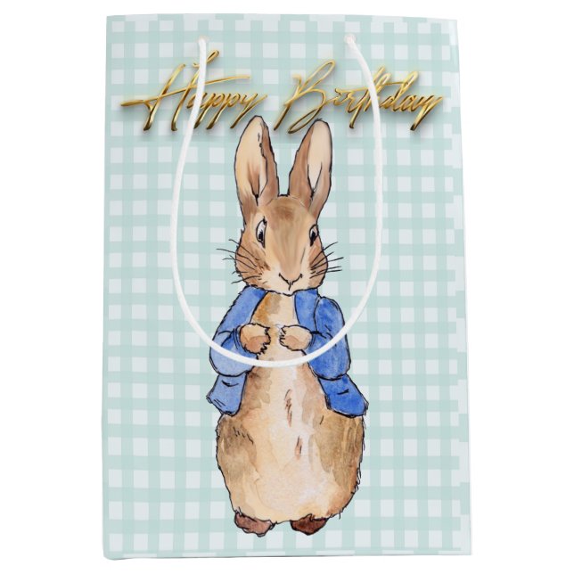 Peter the Rabbit  Medium Gift Bag (Front)