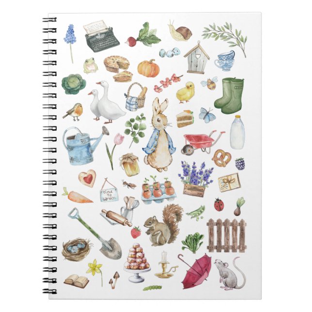 Peter the Rabbit Notebook (Front)