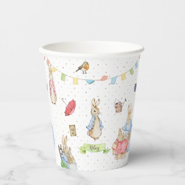 Peter the Rabbit Paper Cups (Front)