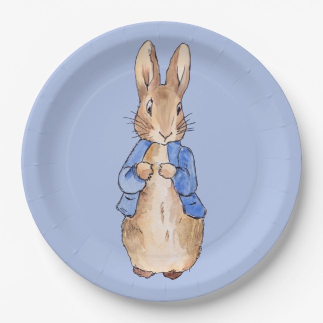 Peter the Rabbit  Paper Plate (Front)