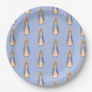 Peter the rabbit paper plate