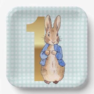 Peter the Rabbit Paper Plate