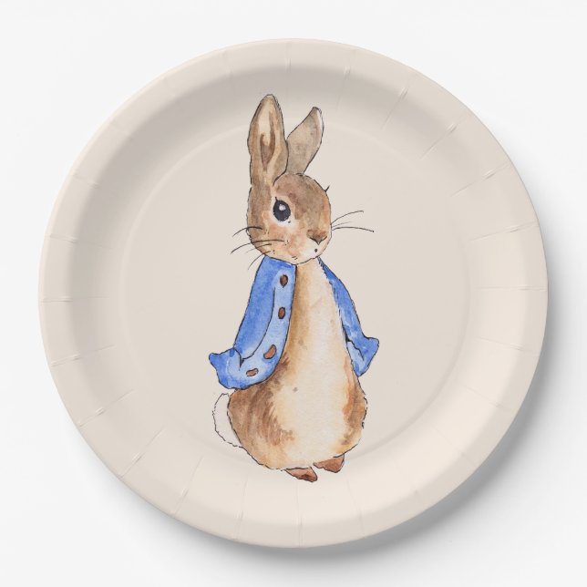 Peter the Rabbit   Paper Plate (Front)