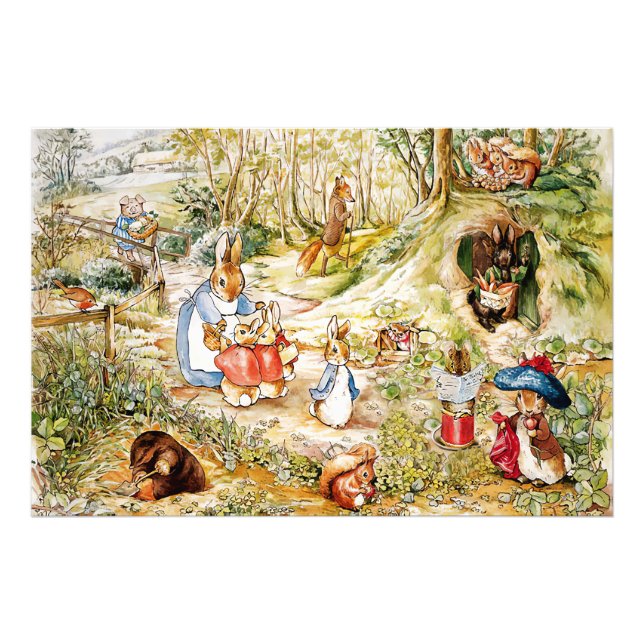 Peter the Rabbit  Photo Print (Front)