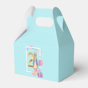 Peter the Rabbit Second Birthday Favour Box