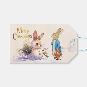 Peter the Rabbit & Snow Bunny Magic Gift Tags