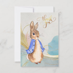 Peter the Rabbit  Thank You Card