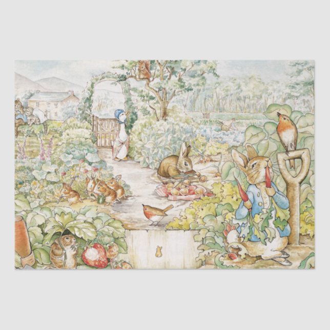 Peter the Rabbit  Tissue Paper (Front)