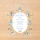 Peter the Rabbit Wildflower Baby Shower Acrylic