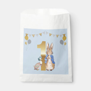 Peter the Rabbit with Jemima First Birthday Favour Bags