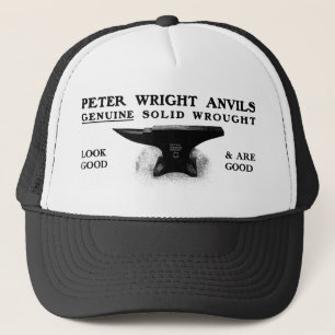 Peter Wright anvil hat