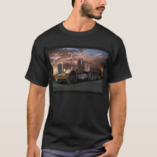 Peterbilt "Duel Truck" With Trailer Tee Shirt