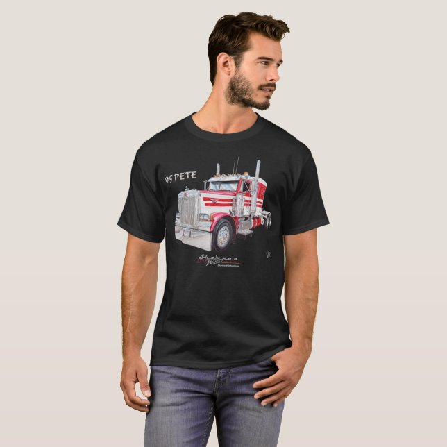 Peterbilt Semi Truck T-Shirt (Front Full)