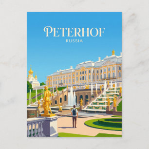Peterhof Palace Russia Postcard