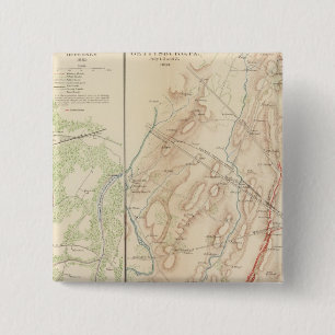 Petersburg, Gettysburg 15 Cm Square Badge