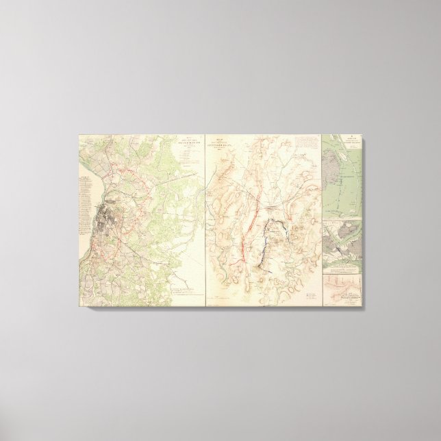 Petersburg, Gettysburg Canvas Print (Front)
