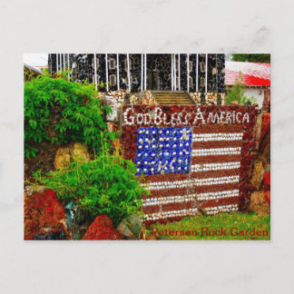 Petersen Rock Garden Postcard