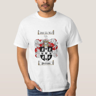 Peterson Family Crest - Peterson Coat of Arms T-Shirt