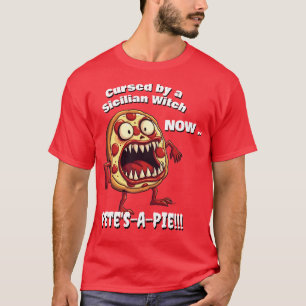PETE'S-A-PIE Graphic Foodie Football  Fashion T-Shirt